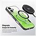 Cover per iPhone 17 - TPU+PC+Pelle /PU, Verde, MagSafe - Foto miniatura 3