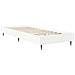 Struttura del letto Bianco 80 x 200 cm Legno ingegnerizzato - Foto miniatura 2