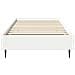 Struttura del letto Bianco 80 x 200 cm Legno ingegnerizzato - Foto miniatura 3