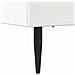Struttura del letto Bianco 80 x 200 cm Legno ingegnerizzato - Foto miniatura 6