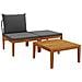 3 pcs Set di relax Legno di Acacia Massello Naturale - Foto miniatura 1