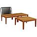 3 pcs Set di relax Legno di Acacia Massello Naturale - Foto miniatura 3