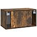 Mobile Porta TV da Muro Rovere Fumo 59,5 x 31 x 30 cm - Foto miniatura 6