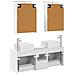 Set di mobili per il bagno 5 pcs Bianco - Foto miniatura 8
