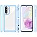 Custodia Outer Space Per Samsung Galaxy A26 - Blu, Con Cornice Flessibile - Foto miniatura 1