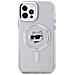 Karl Lagerfeld Iml Metal Choupette Head ""magsafe"" Cover Per Iphone 12"" - Bianco - Foto miniatura 3