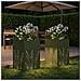 Vaso da giardino 2 pz Verde Oliva 50 x 50 x 75 cm - Foto miniatura 3