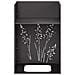 Vaso da giardino Nero 50 x 50 x 75 cm Acciaio laminato a freddo - Foto miniatura 8