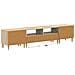 Mobile TV LED a 5 pezzi Rovere Sonoma Legno ingegnerizzato - Foto miniatura 3