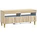 Mobile TV LED a 5 pezzi Rovere Sonoma Legno ingegnerizzato - Foto miniatura 6