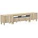 Mobile TV LED a 5 pezzi Rovere Sonoma Legno ingegnerizzato - Foto miniatura 1