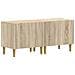 Mobile TV LED a 5 pezzi Rovere Sonoma Legno ingegnerizzato - Foto miniatura 7