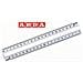 pz. 1 Doppiodecimetro Tecnoschool azzurro trasp 403SS - Foto miniatura 2