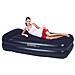 Materasso Airbed Pompa Elettrica, Floccato, Pvc 203x102x46 Cm - Foto miniatura 1