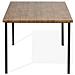 Tavolo In Acciaio Marrone 90x150 Cm - Laredo - Foto miniatura 21