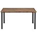 Tavolo In Acciaio Marrone 90x150 Cm - Laredo - Foto miniatura 28