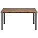 Tavolo In Acciaio Marrone 90x150 Cm - Laredo - Foto miniatura 18
