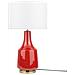 Lampada Da Tavolo In Ceramica Rossa Triversa - Foto miniatura 30