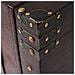 Baule del Tesoro Vintage in Legno 66x38x40 cm - Foto miniatura 5