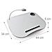 Tavolino per Laptop con Portabicchieri e Luce LED - Foto miniatura 2