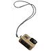Custodia Marrone + Cordino Sand per Action Cam Hero8 - Foto miniatura 6