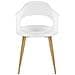 Set Di 2 Sedie Da Pranzo Bianche Utica - Foto miniatura 2