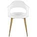 Set Di 2 Sedie Da Pranzo Bianche Utica - Foto miniatura 12
