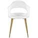 Set Di 2 Sedie Da Pranzo Bianche Utica - Foto miniatura 5