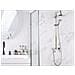 Set Miscelatore Doccia Con Soffione Argento Gurara - Foto miniatura 2