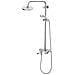 Set Miscelatore Doccia Con Soffione Argento Gurara - Foto miniatura 18