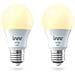 Lampadina Smart a LED WI-FI WRB 765-2 Attacco E27 9.5W 806 lumen Dimmerabile Bianco (2 Pezzi)  - Foto miniatura 1
