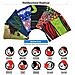 Senza Soluzione Di Continuit Multifunzionale Headwear Bandana Sciarpa - 6 Pcs Tubo Elastico Magico Fascia Ghetta Balaclava Maschera Di Protezione Uv Residence Per Lo Yoga Esecuzione Escursionismo Escursioni In Bicicletta - Foto miniatura 2