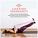 Resistance Band - Premium Quality Banda Fitness - Per Pilates Yoga Training Muscolare Fisioterapia E Riabilitazione - Guida Incluso (1 Pink 1.3 Metri)  - Foto miniatura 4