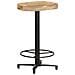 Sgabelli Da Bar 2 Pz 66 Cm In Legno Massello Di Mango - Foto miniatura 2