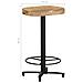 Sgabelli Da Bar 2 Pz 66 Cm In Legno Massello Di Mango - Foto miniatura 7