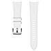 Cinturino Samsung Et-shr89lwegeu Galaxy Watch 4 Band Pelle Bianco - Foto miniatura 4