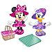 Minnie, 2 Statuine Snodate 7,5 Cm Con Accessori, Tea Party A Tema, Giocattolo Per Bambini Dai 3 Anni In Su, Mcn174 - Foto miniatura 1