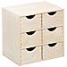 Contenitore Per Tinket, 6 Cassetti, Legno, - Foto miniatura 1