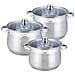 Set Di 3 Grandi Vasi 7 + 8.6 + 10.7l Kb-7177 - Foto miniatura 1
