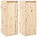 Pensili 2 Pz 30x30x80 Cm In Legno Massello Di Pino - Foto miniatura 2