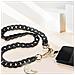 Gioiello Da Smartphone Catena A Maglie Larghe 120 Cm Moxie Serie Ibiza Nero - Foto miniatura 4