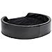 Lettino Per Cani Nero 79x70x19 Cm In Peluche E Similpelle - Foto miniatura 4