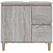 Armadietto Bagno Grigio Sonoma 65x33x60 Cm In Legno Multistrato - Foto miniatura 3