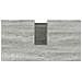 Armadietto Bagno Grigio Sonoma 65x33x60 Cm In Legno Multistrato - Foto miniatura 4
