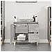Armadietto Bagno Grigio Sonoma 65x33x60 Cm In Legno Multistrato - Foto miniatura 8