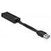 66245 Adattatore Per Inversione Del Genere Dei Cavi Usb Type-a Rj-45 Nero - Foto miniatura 2