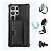 Cover Per Samsung S24 Ultra Anti-urto Angoli Rinforzati Portacarte - Foto miniatura 2