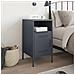 Comodino Antracite 36x39x68 cm in Acciaio - Foto miniatura 2