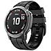 Cinturino Orologio 22 Mm Per Garmin Fenix7/7 Pro, Fenix 5, Quatix 5 Black - Foto miniatura 2