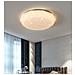 Plafoniera Led Luce Calda Lampadario Da Soffitto Effetto Brillantini 36 W C0236c - Foto miniatura 2